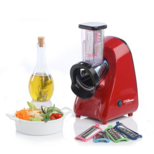 RALLADOR LILIANA ASM100 EASYSALAD 250W BORDO 4 EN 1