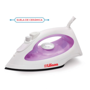 PLANCHA LILIANA RPV301 CERAMIC VAPOR 1750W BASE CERAMICA