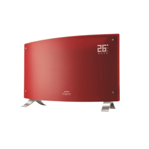 PANEL PEABODY PE-VQD20R VIDRIO CURVO 2000W ROJO 60 M3