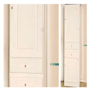 PLAC JC 960 P/BANO LINEA TABLERO 180X35X35 2CAJ BCO