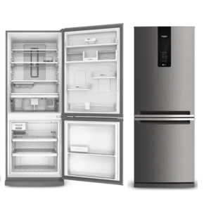 HELADERA WHIRLPOOL WRE57K1 NO FROST 443L INOX