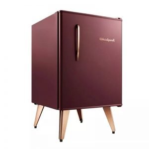 HELADERA WHIRLPOOL WRA09R2 COMPACTA 76 LTS RETRO WINE