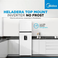HELADERA MIDEA MDRT489MTE01ADW BLANCA 340L INVERTR