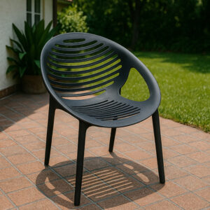 SILLA MASCARDI ARUBA NEGRO SIL101