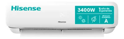 AIRE SPLIT HISENSE 3400W AS12HR4SVRKG03PX4 F/CALOR