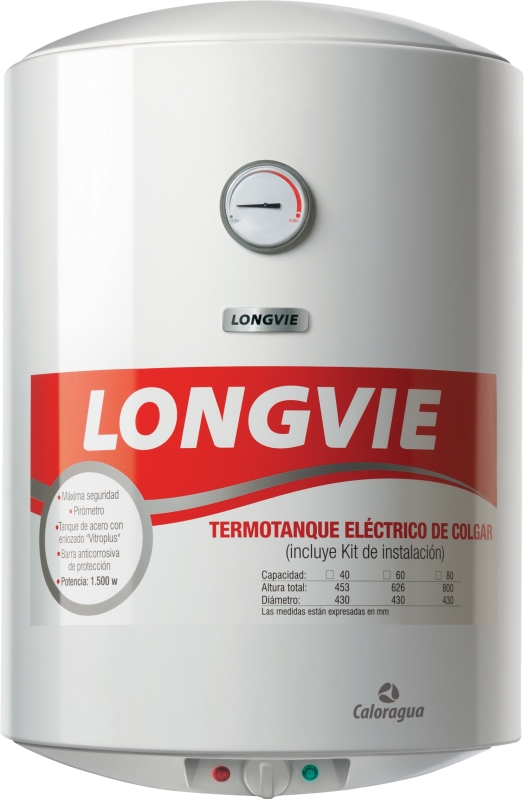 TERMOTANQUE ELECTRICO LONGVIE 60LTS TE60C - Imagen 2