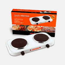 ANAFE ELECTRICO BROGAS 2 HORNALLA  AN-02-PBL