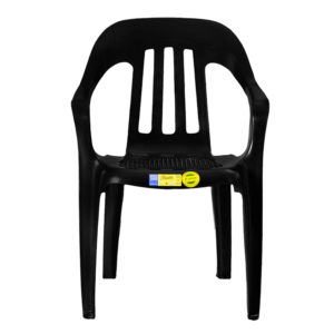 SILLON FIESTA RESPALDO LISTON NEGRA VOSS2000