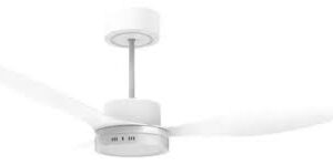 VENTILADOR TECHO INDELPLAS IVT47-01P BLANCO C LUZ
