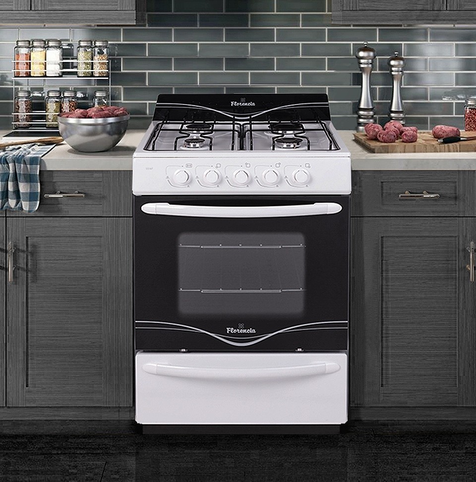 COCINA FLORENCIA 5516F BLANCA FACIL LIMPIEZA