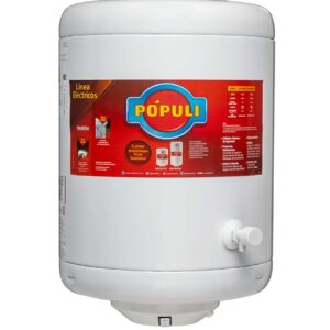 TERMOTANQUE ELECTRICO POPULI 53LTS CONEX SUPERIOR