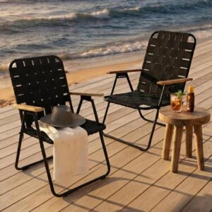 SILLON TIRA MARINA SOL NEGRO 201N