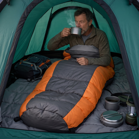 BOLSA DORMIR CAMPINOX CASTOR 400 - Imagen 2