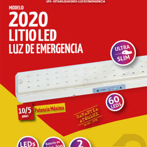 LUZ EMERGENCIA 2020 LED ATOMLUX